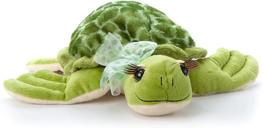 12" Lash'z Sea Turtle Green Plush