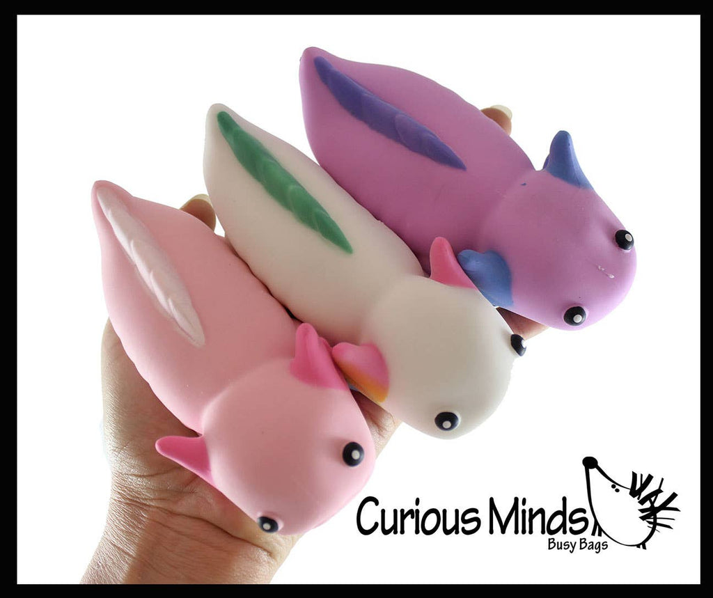Sand Filled Stretchy Axolotl