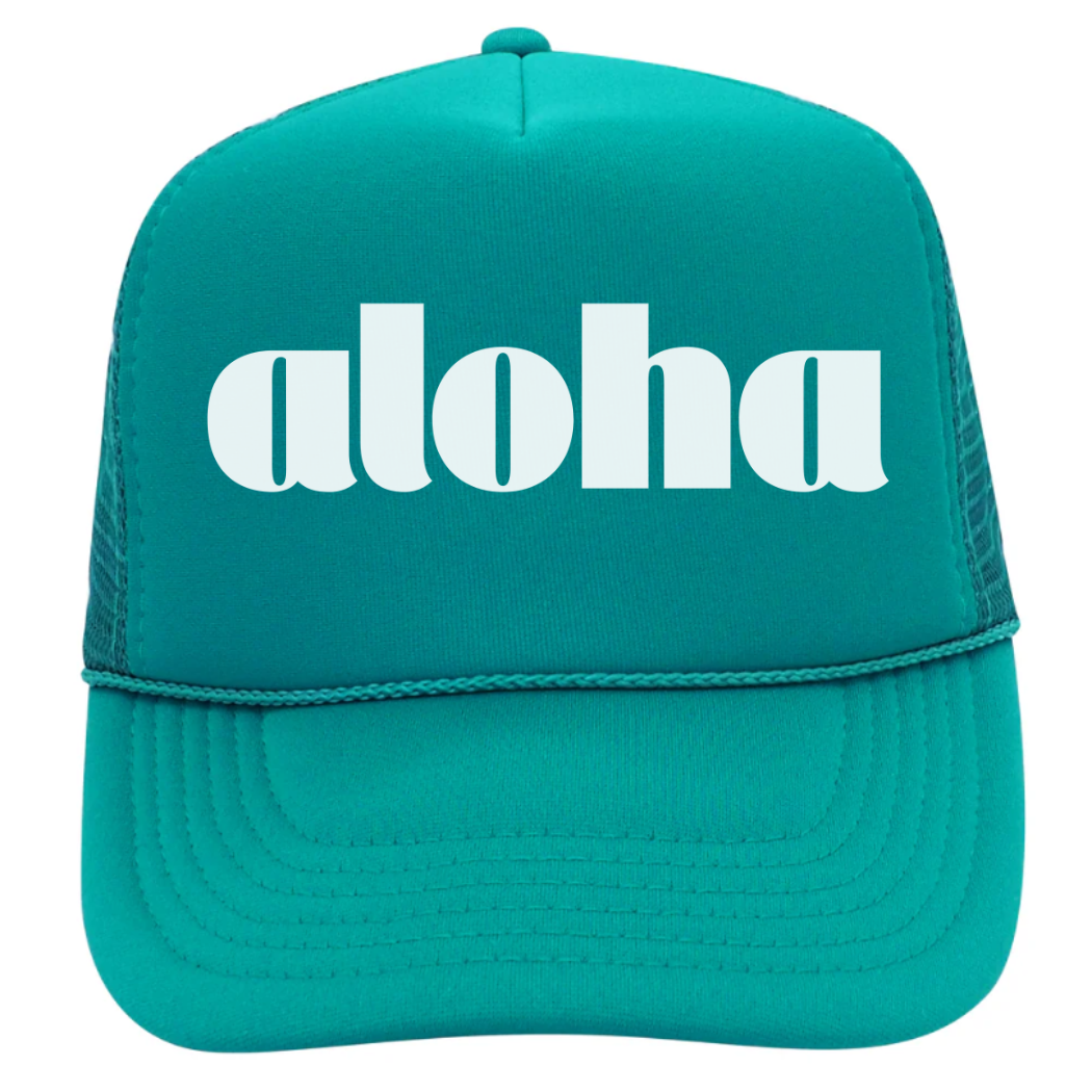 Aloha Retro Youth Trucker Hat