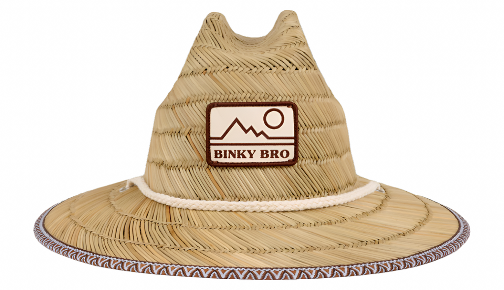 Barney Patrol (Mt. Banks) Straw sun hat