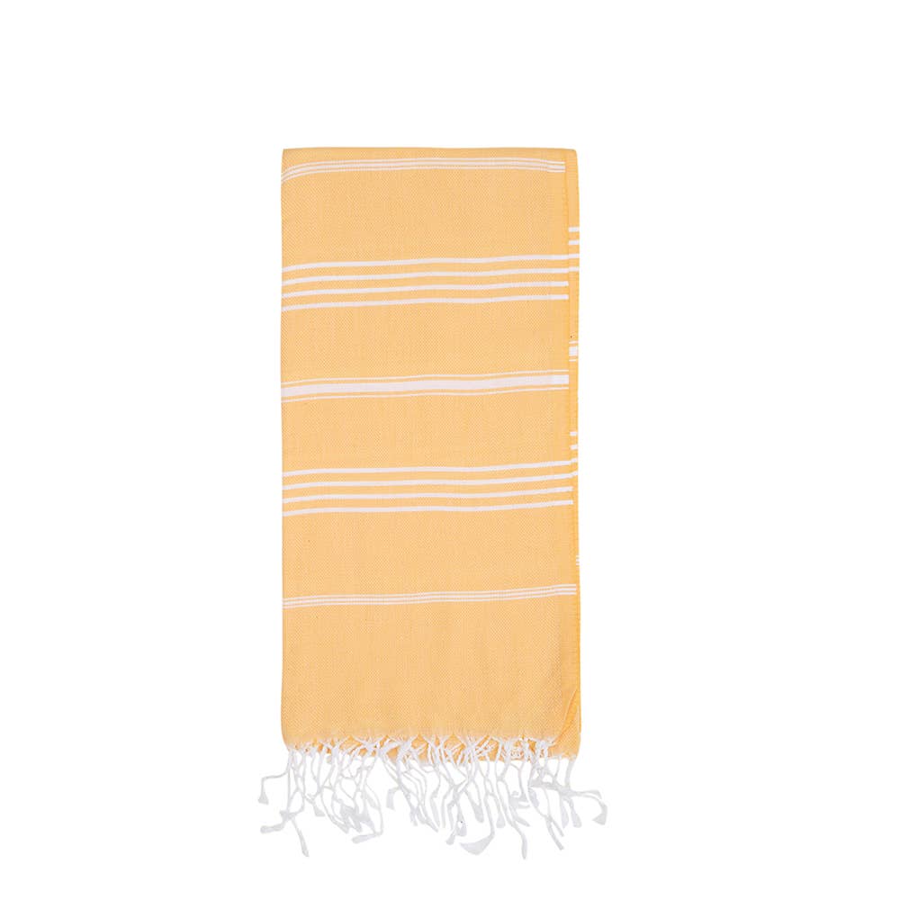 Turkish Beach Towels - Yellow