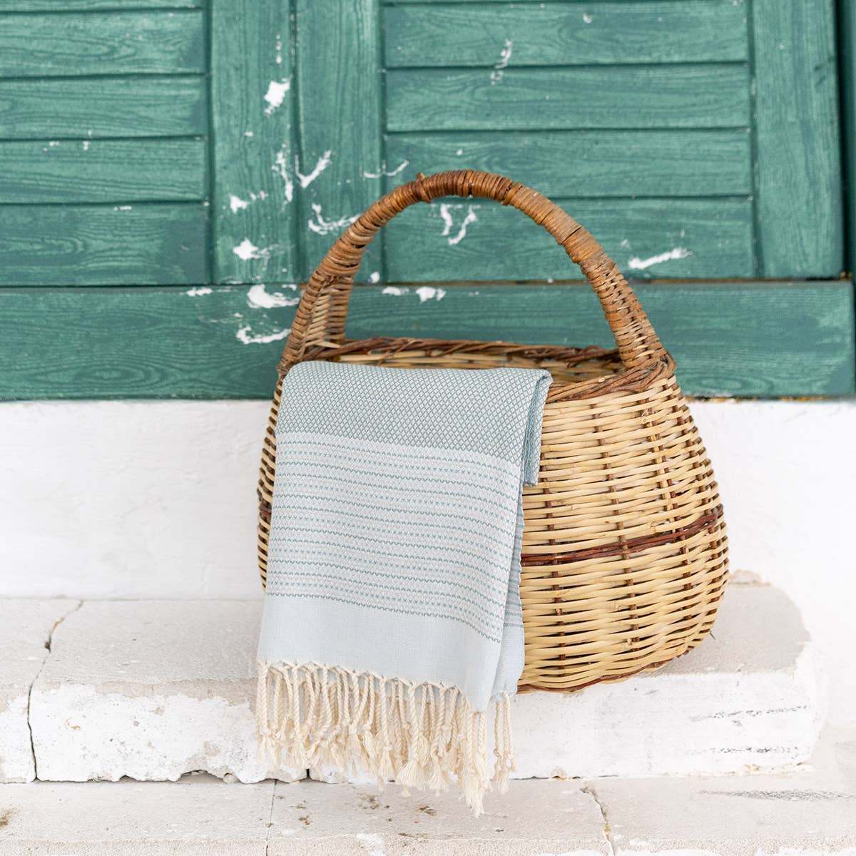 Turkish Beach Towels - Mint