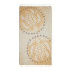 Turtle's Love Turkish Beach Towels - Sand Free