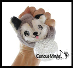 Plush Dog Animal Water Bead Filled Squeeze Stress Balls -
