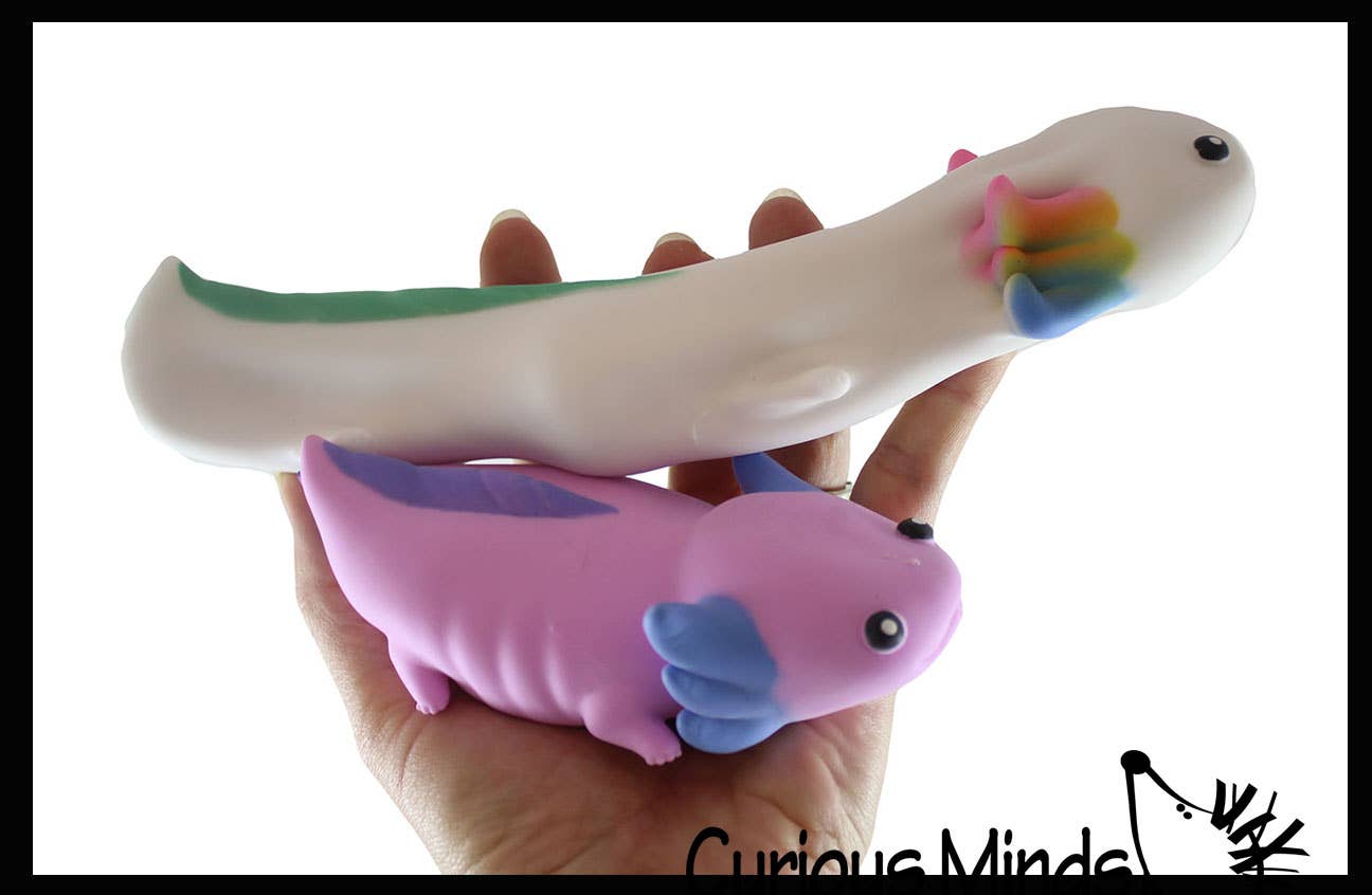 Sand Filled Stretchy Axolotl