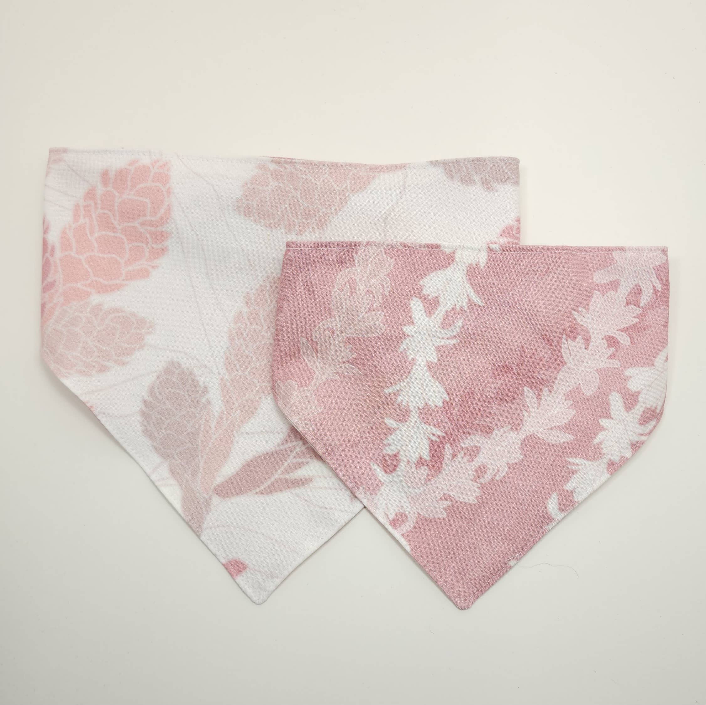 Pet Bandana- Mauve Lei Tuberose