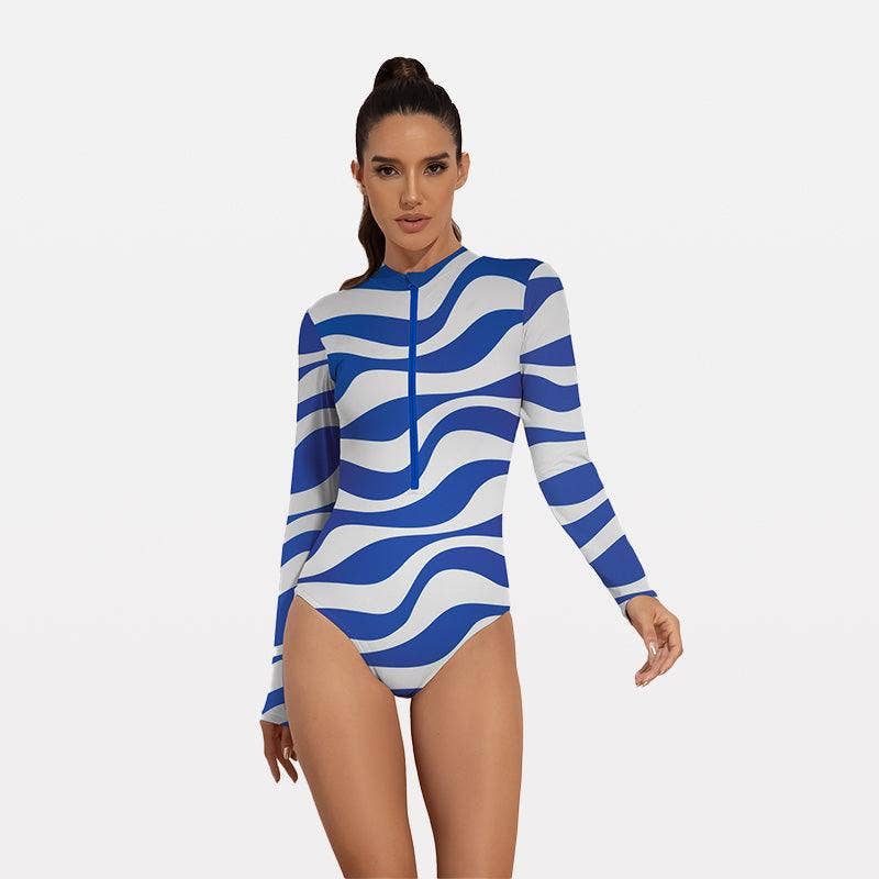 Teens Long Sleeve Period Swimsuits UPF50+