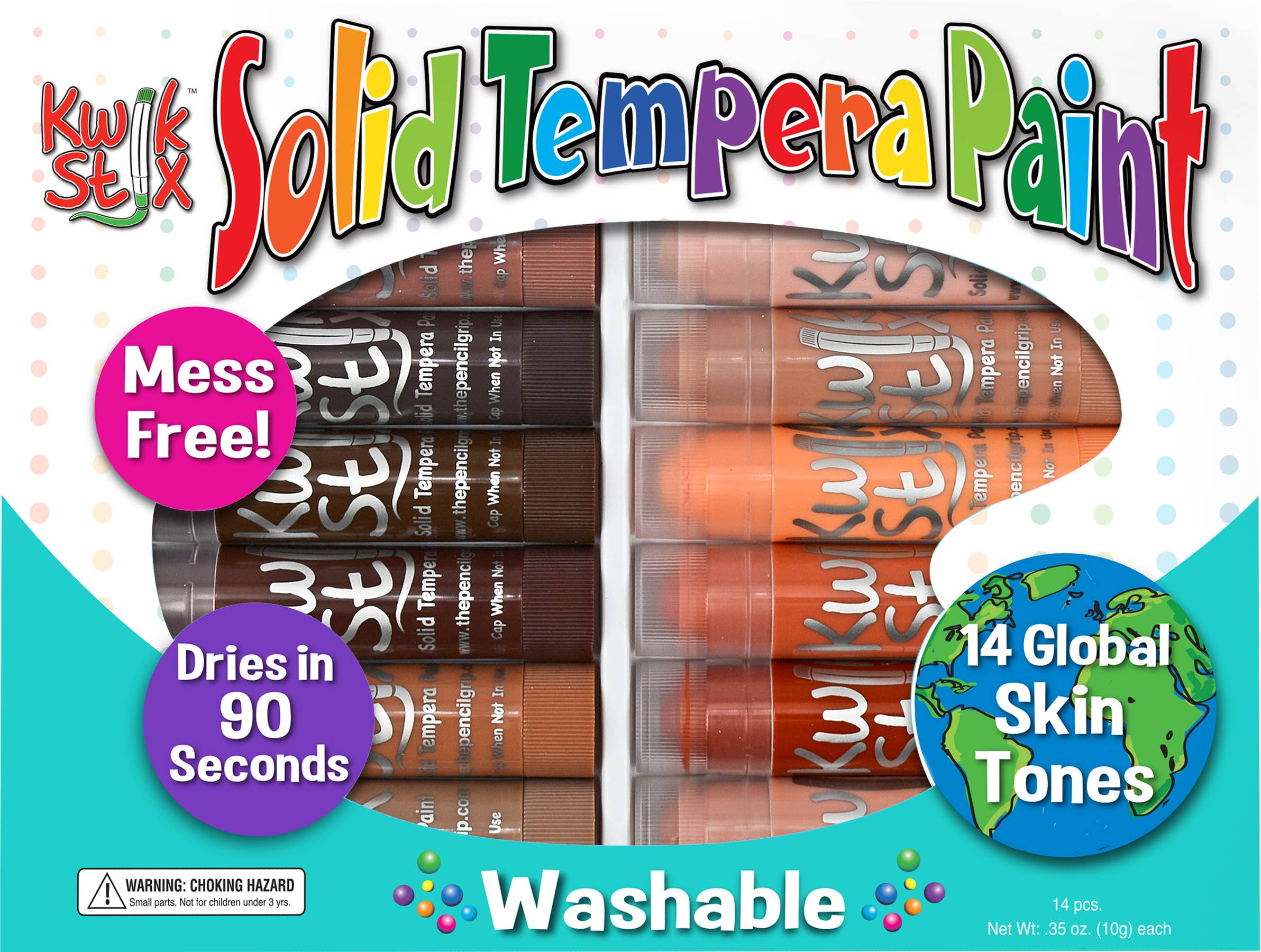 Kwik Stix Global Skin Tone Set 14 pcs TPG-672