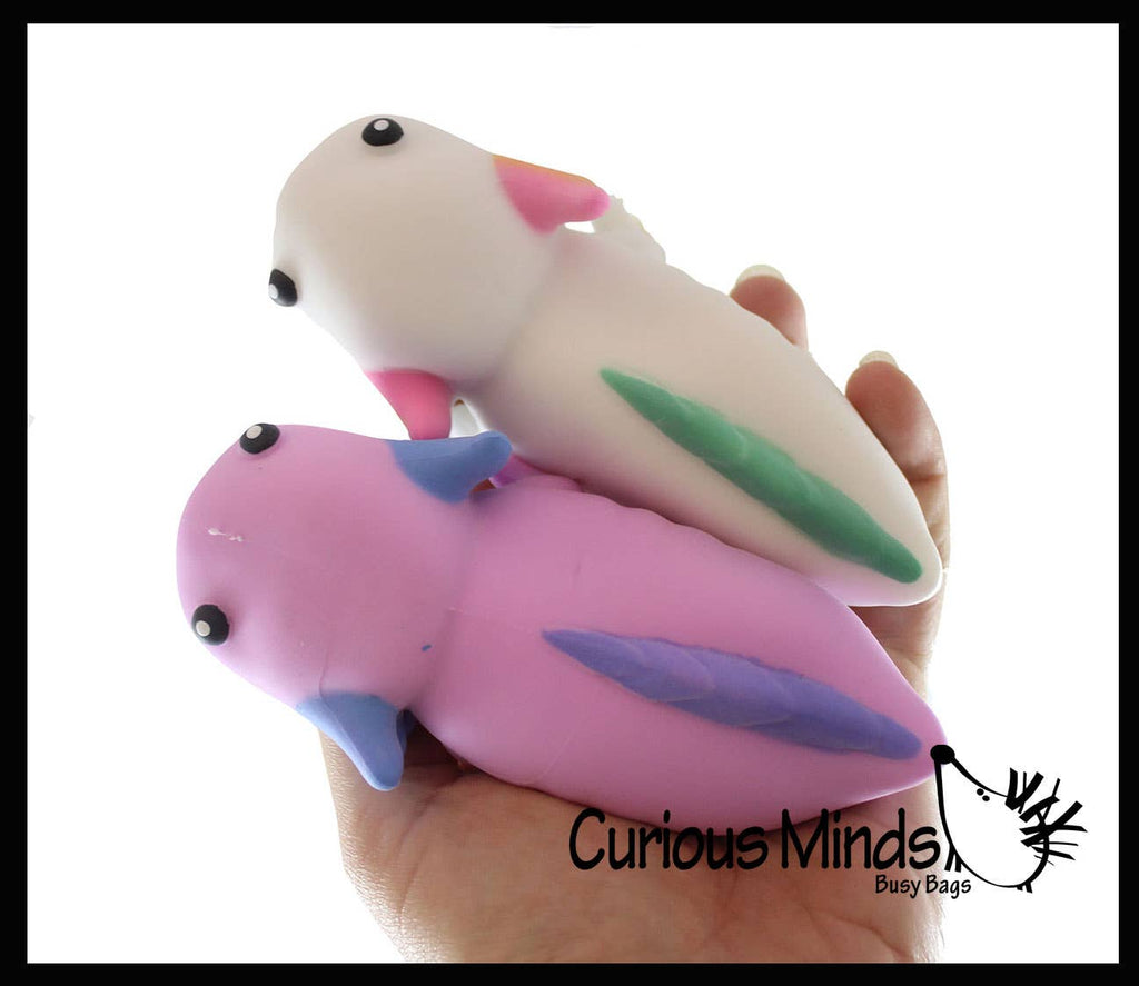 Sand Filled Stretchy Axolotl