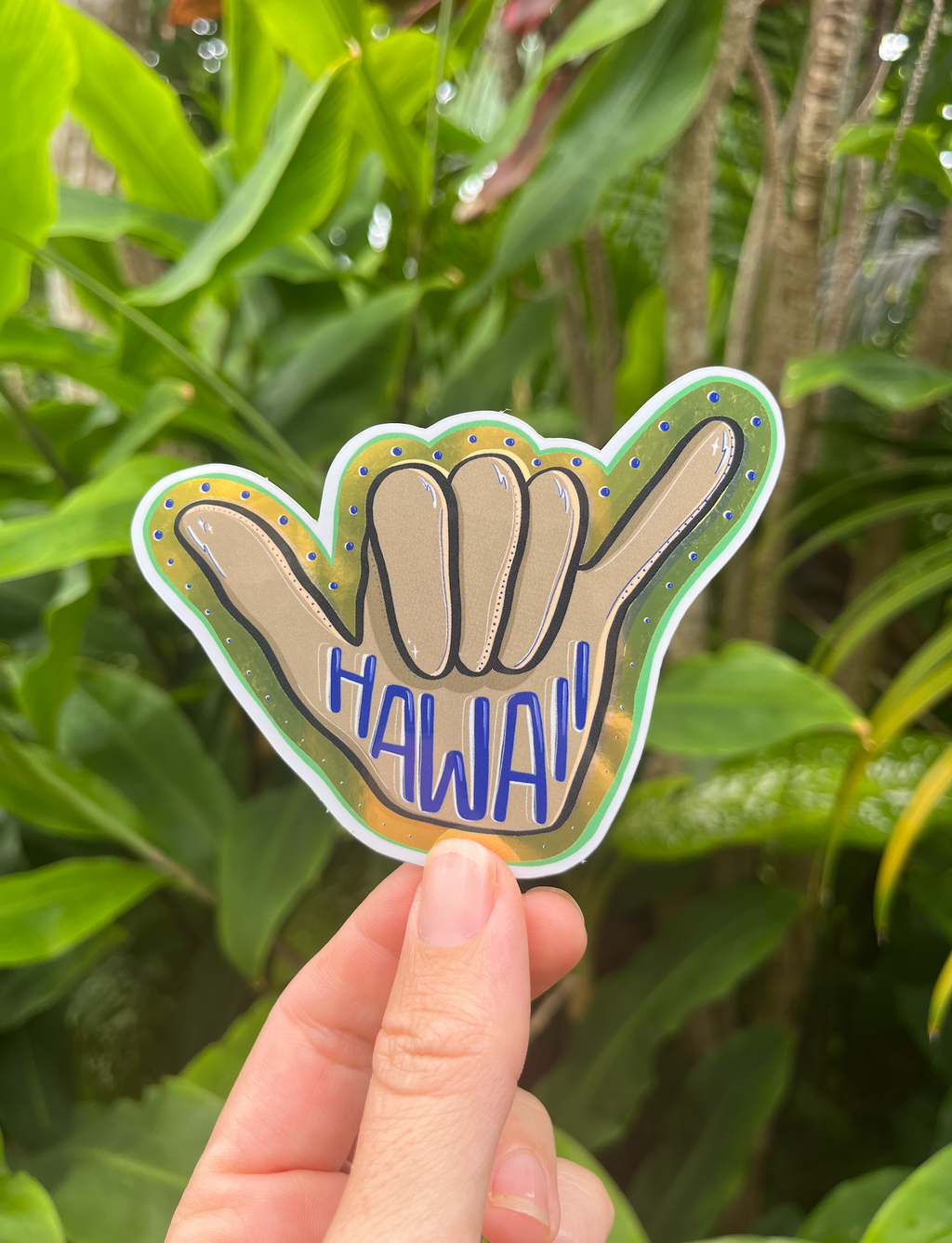 Shaka Sticker