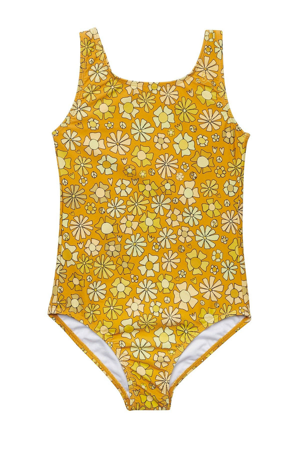 Surfy Birdy / Surfy 60s Swimsuit Marigold