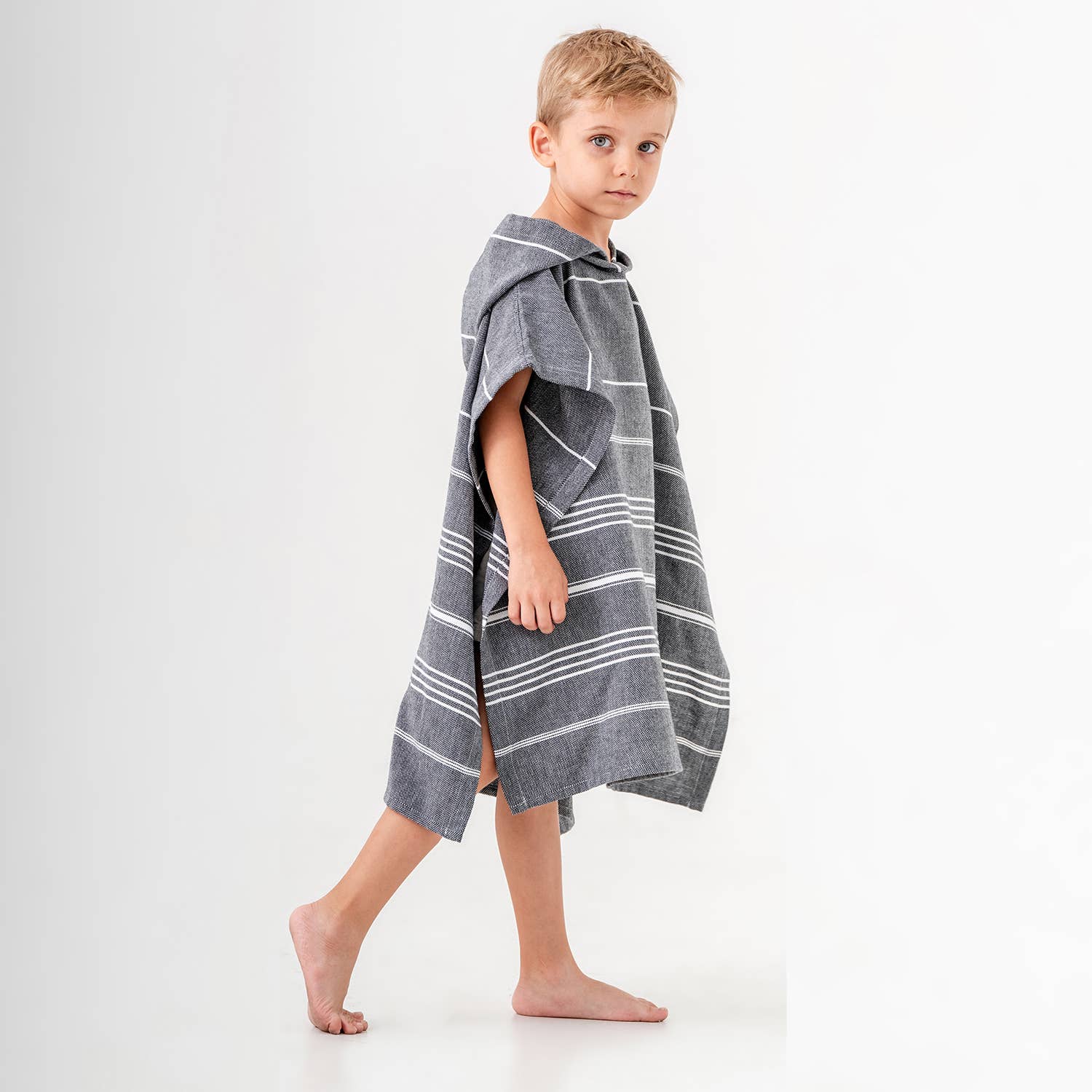 Kids Hooded Poncho - Beach Towel