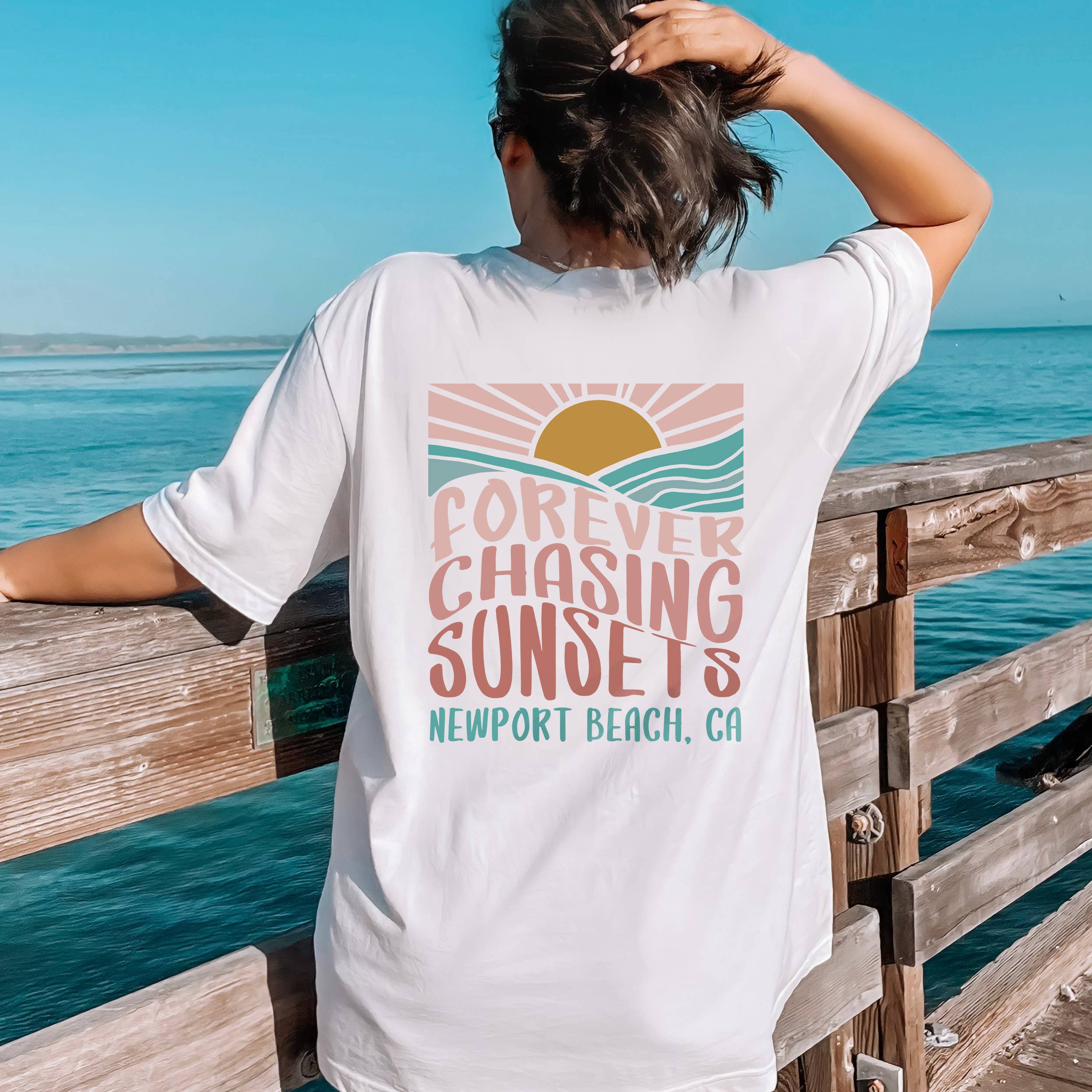 Forever Chasing Sunsets - Tee