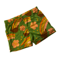 Stretch Shorties Green Shaka Rainbow
