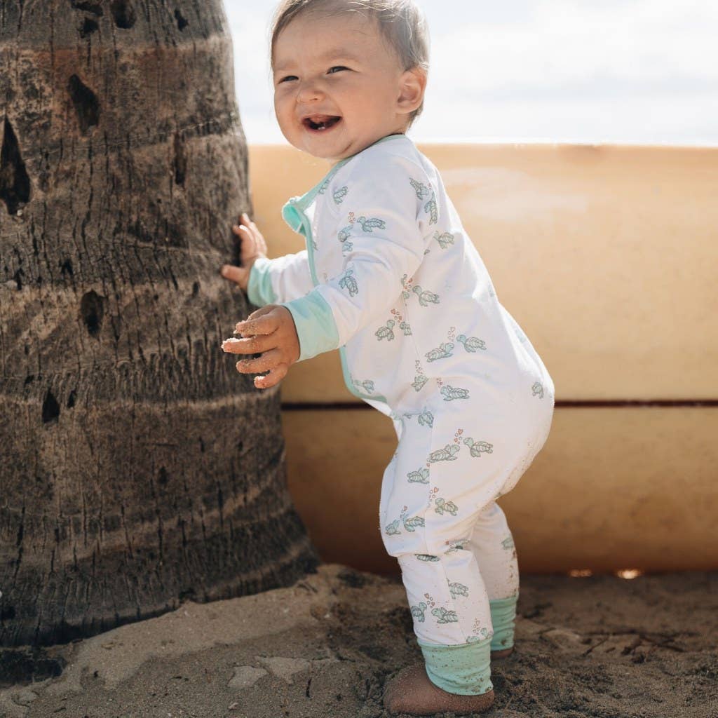 Huggable Honu Honi Baby Bamboo Coverall