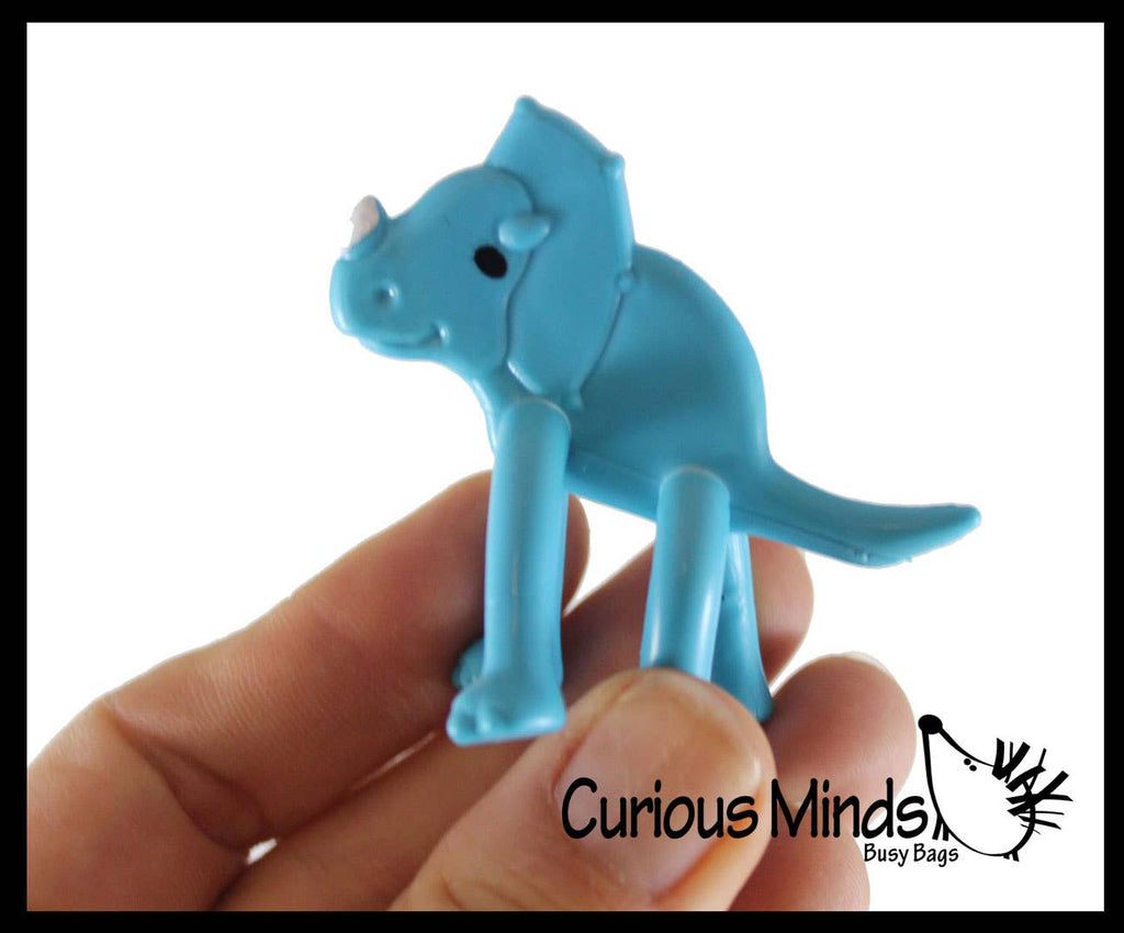 Tiny Dinosaur Bendable Fidget Toys - Cute Mini Dino Anima