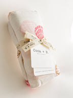 Seashell Organic Bamboo Swaddle
