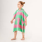 Kids Hooded Poncho - Beach Towel
