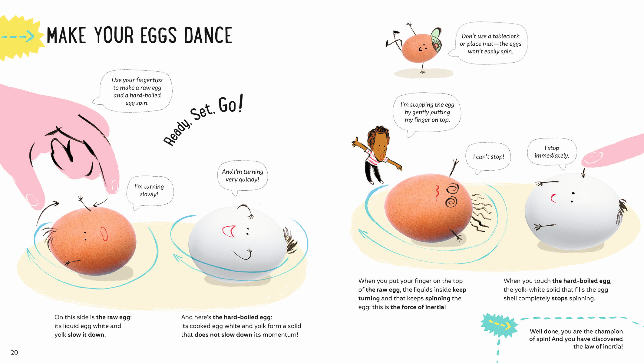 There's Science in Eggs