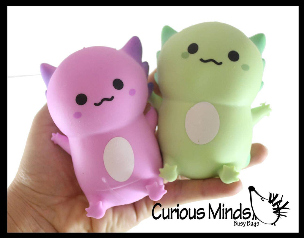 Axolotl - Soft Creamy Doh Filled Squeeze Stress Balls - Se
