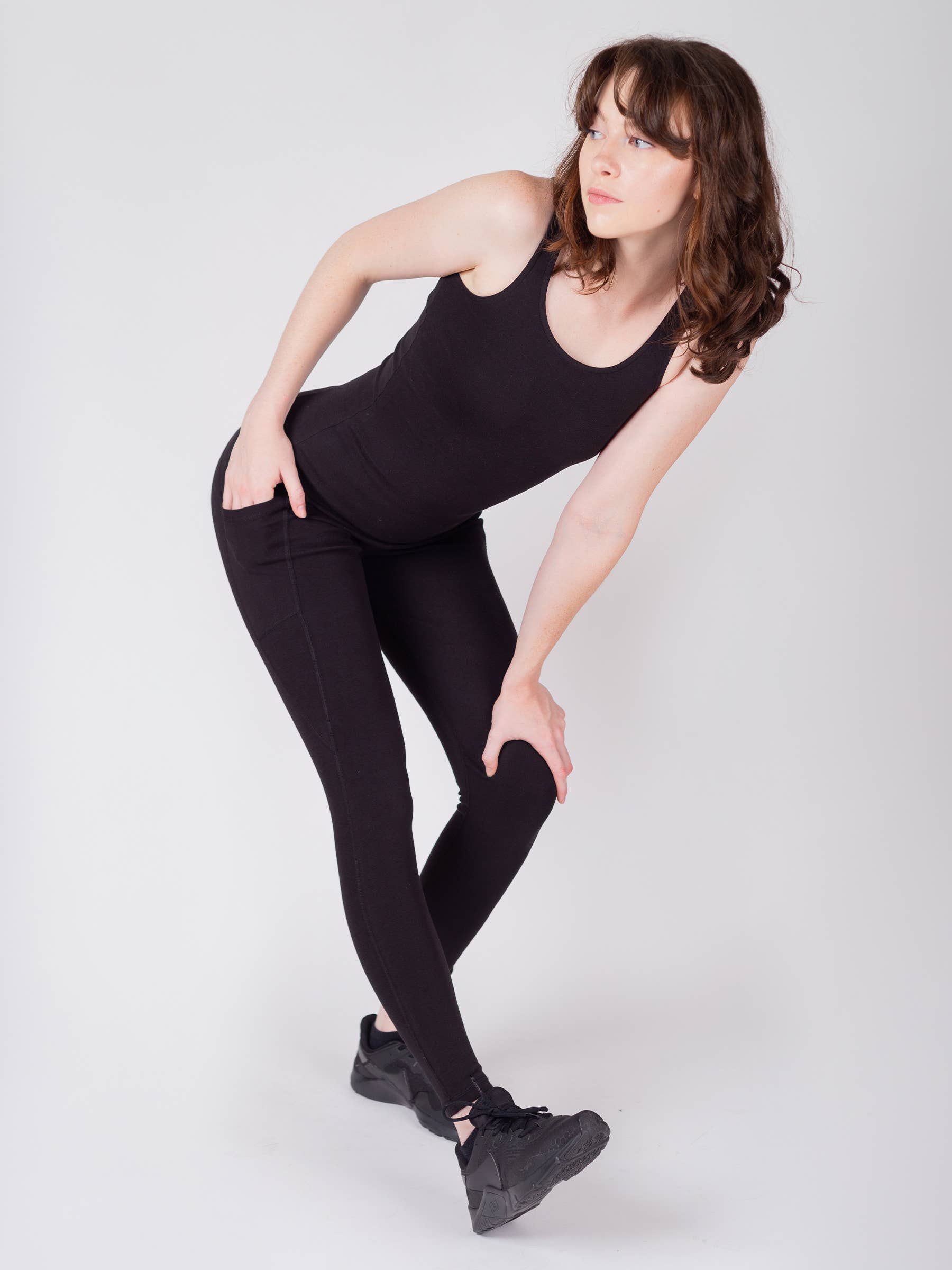 PlantTec™ Organic Leggings | Black