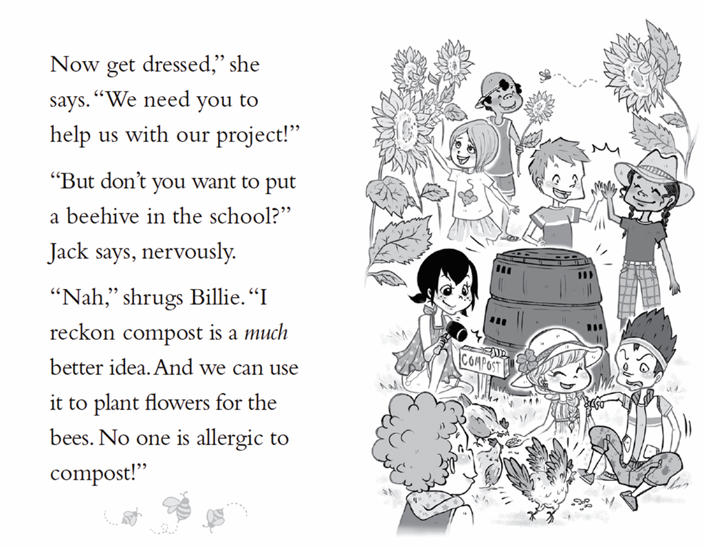 Billie B. Brown: The Honey Bees