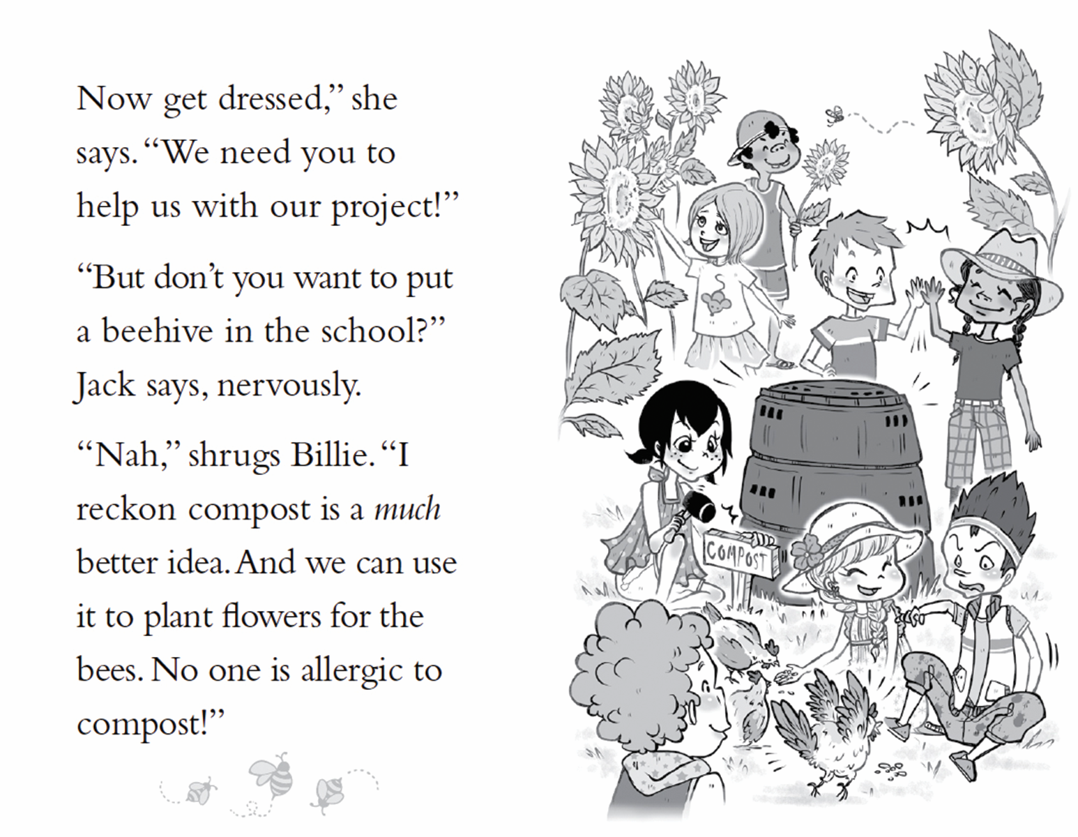 Billie B. Brown: The Honey Bees