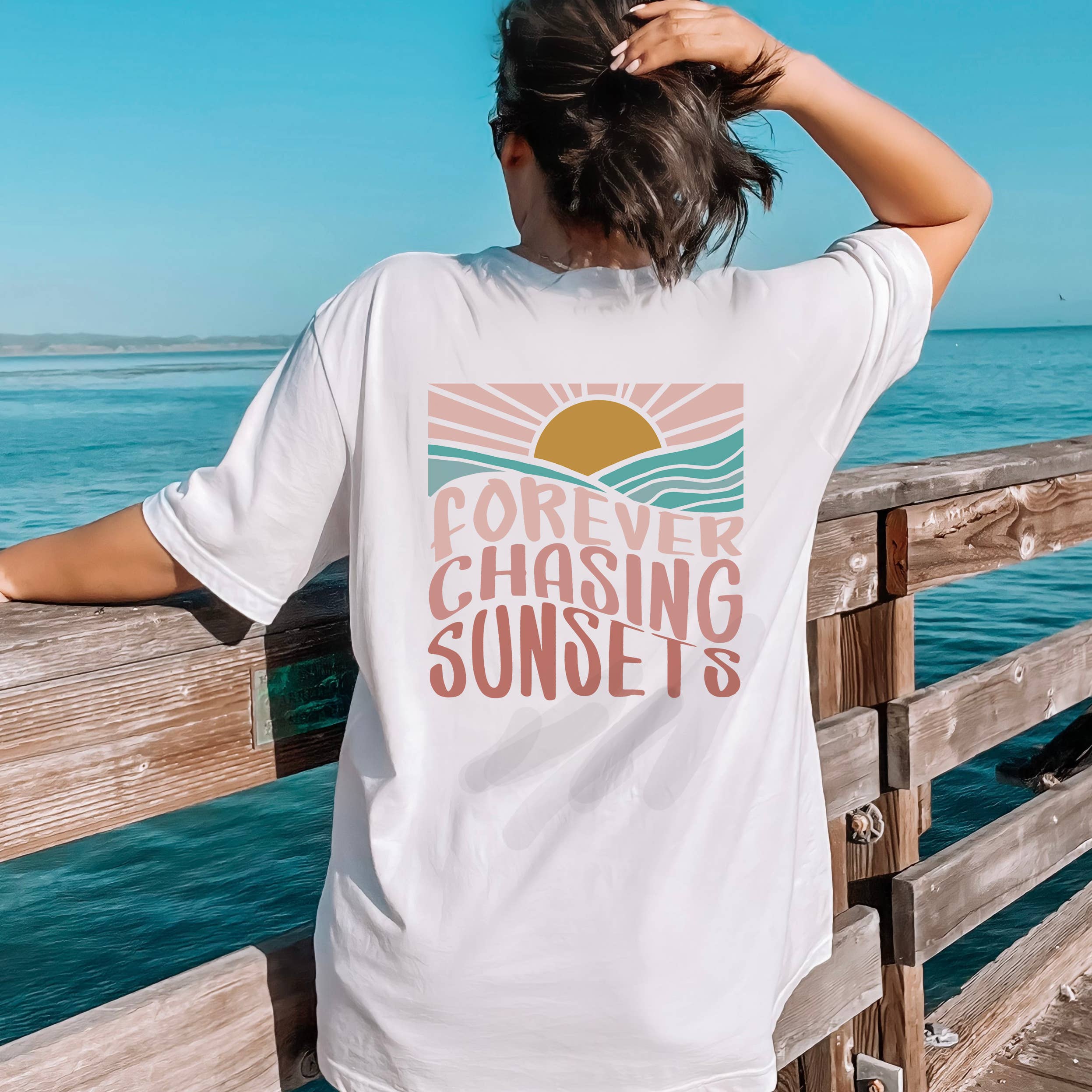 Forever Chasing Sunsets - Tee