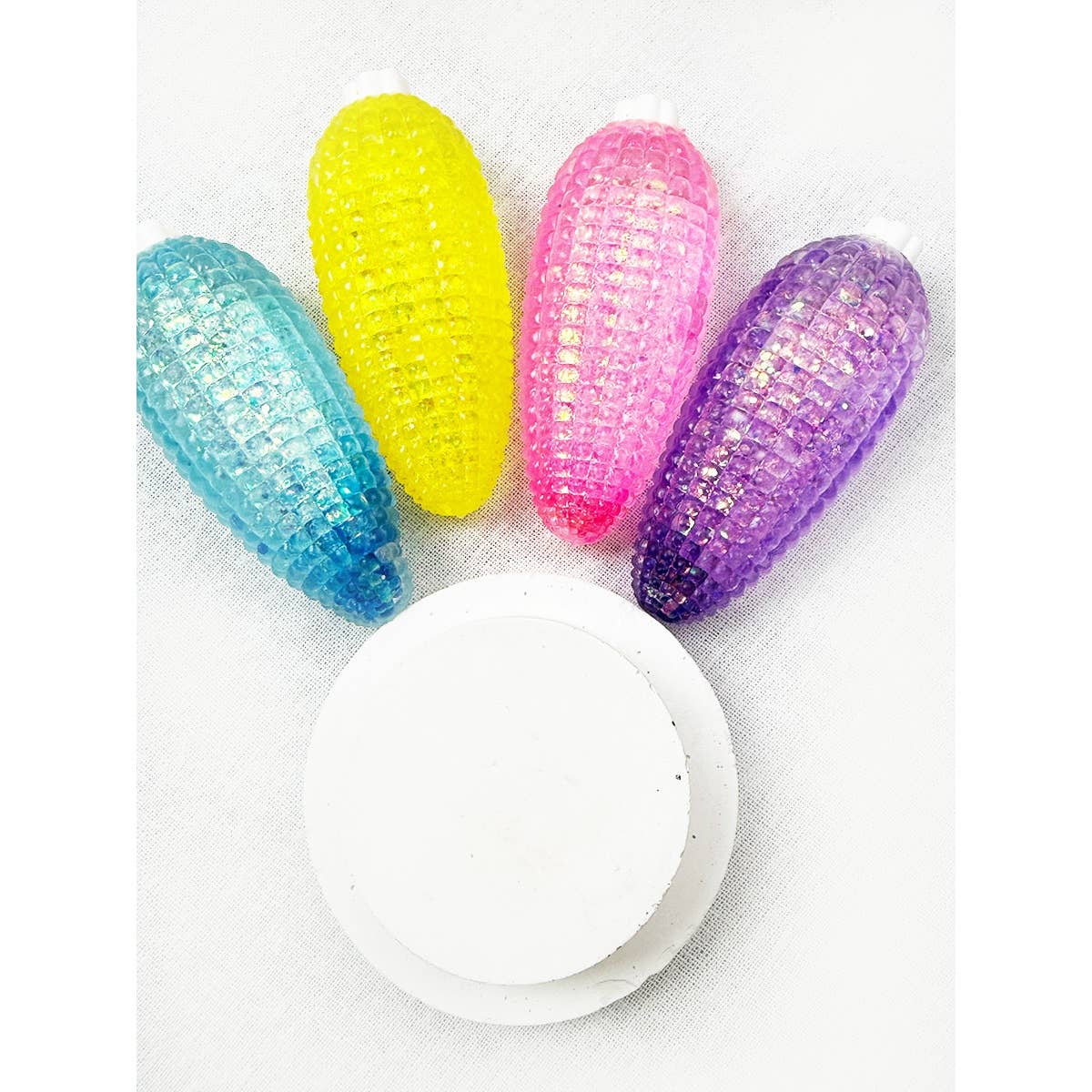 Corn Shaped Stress Relief Squeeze Toy
