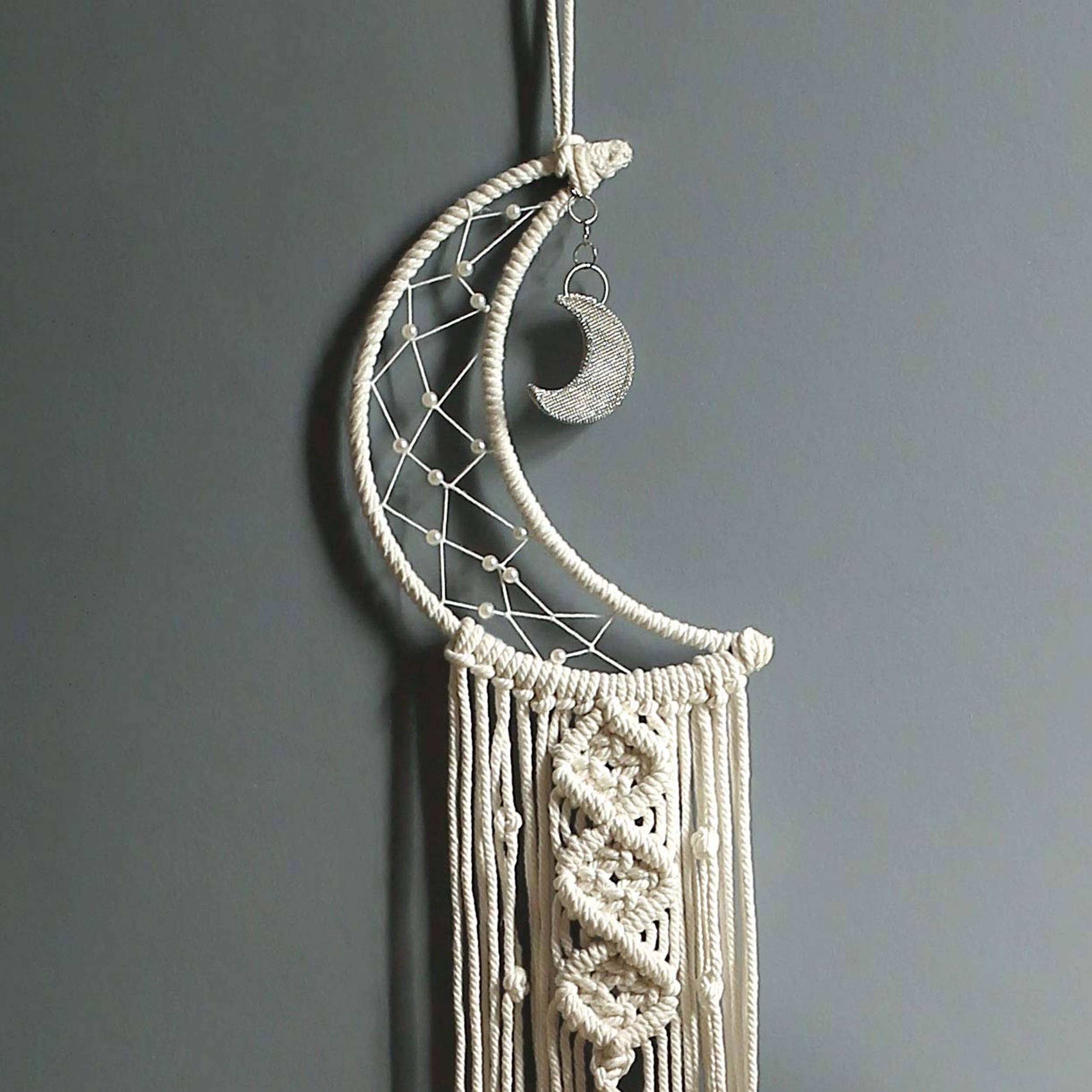 Moon Dream Catcher Home Decor