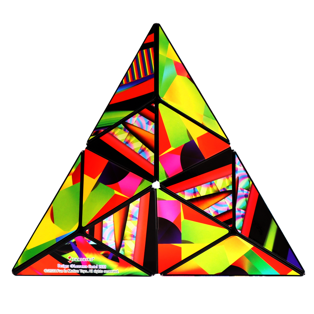 Shashibo Stained Glass Magnetic Puzzle Cube STEM STEAM MESH