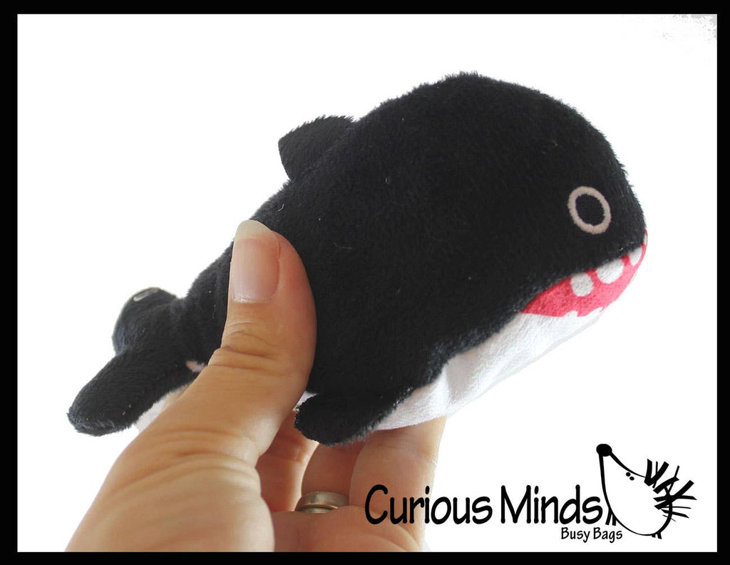 Mini Ocean Animal Small Plush Stuffed Animals - Shark, Dol