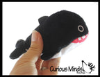 Mini Ocean Animal Small Plush Stuffed Animals - Shark, Dol