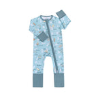 Coco Moon - Surfing ABCs Baby Bamboo Coverall