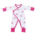 Plumeria Bamboo Newborn Wrap Coverall