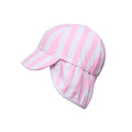 Pink Stripe Floating Flap Hat