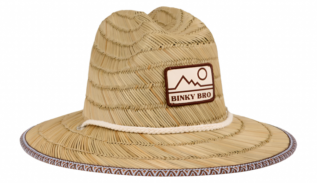 Barney Patrol (Mt. Banks) Straw sun hat