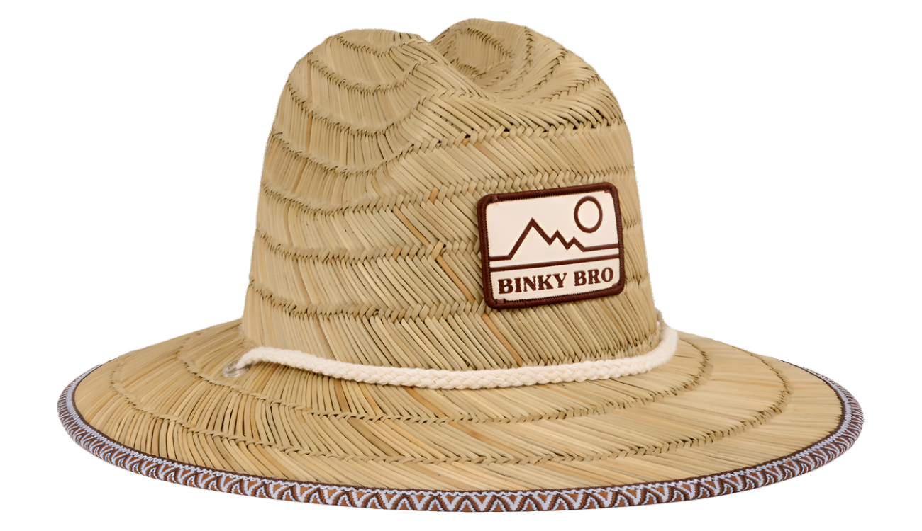 Barney Patrol (Mt. Banks) Straw sun hat