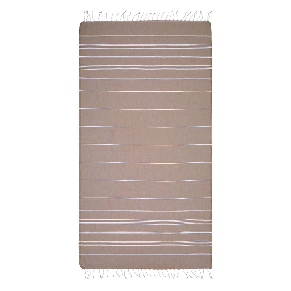 Turkish Beach Towels - Beige