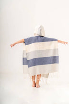 Kids Hooded Poncho - Beach Towel