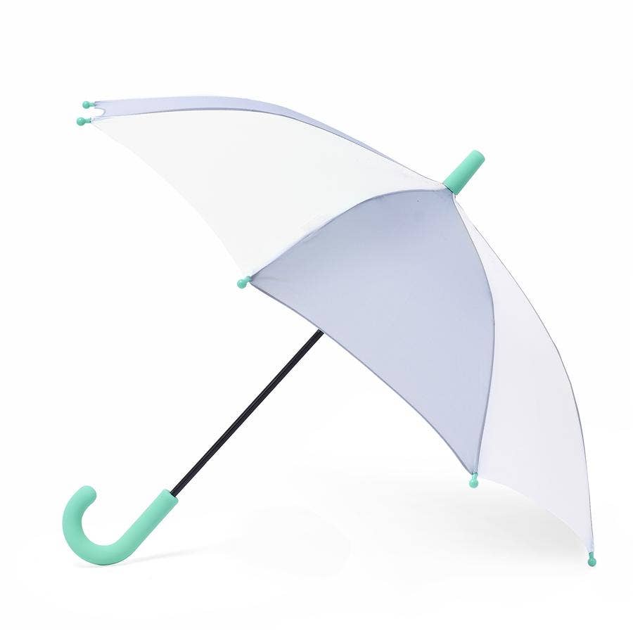 Grey & White Kid Umbrellas