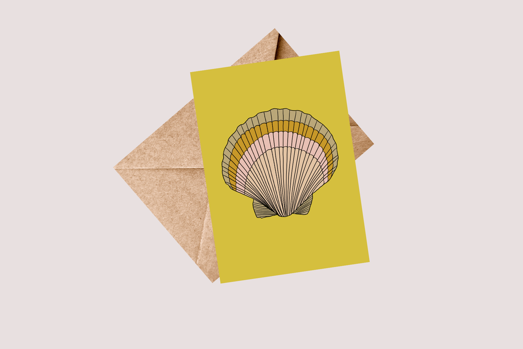 Sunrise Shell Greeting Card