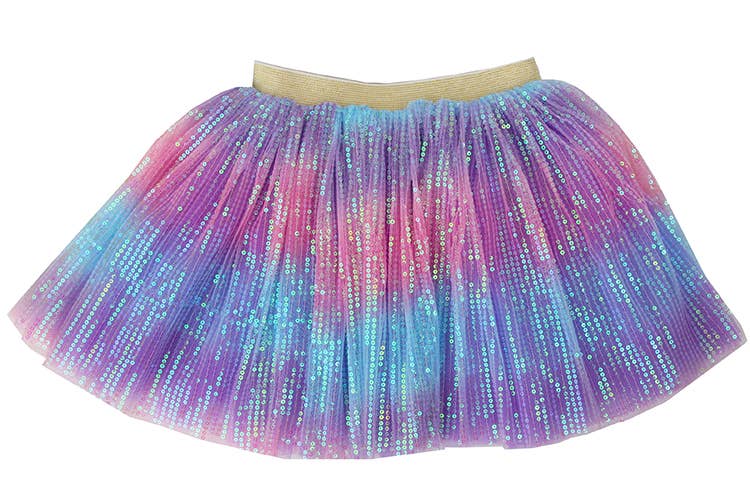 Ombre Purple Sequin Confetti Tutu