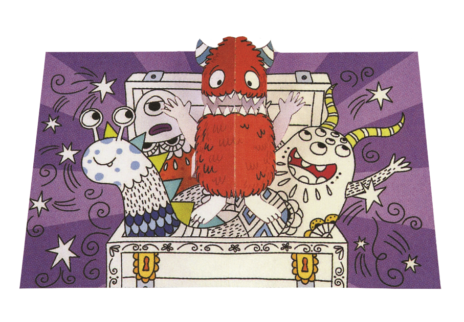 Color & Pop-Up: Monsters