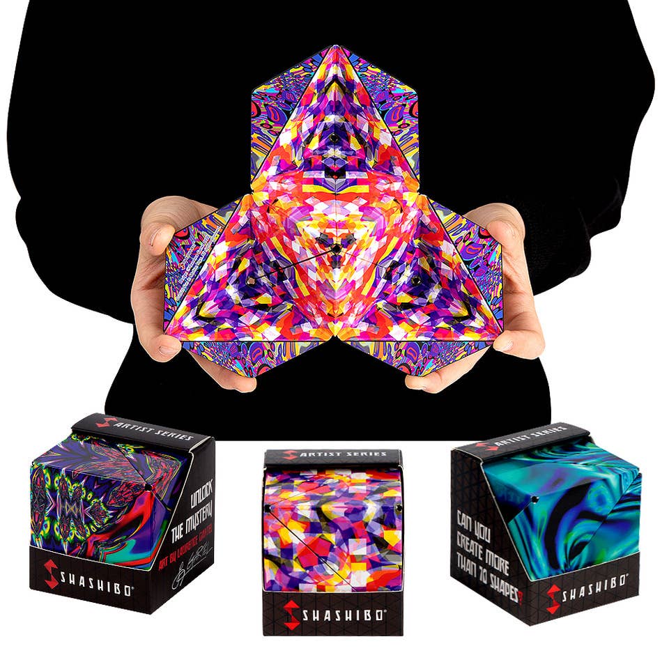 Shashibo Chaos Magnetic Puzzle Cube STEM STEAM MESH