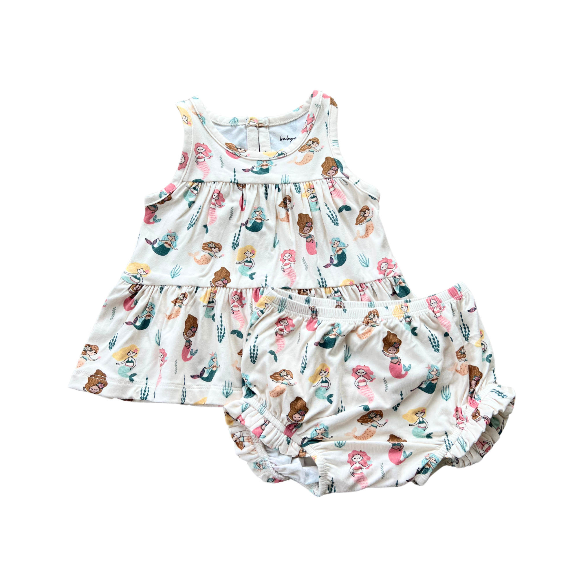 Baby Double Peplum Tank Set