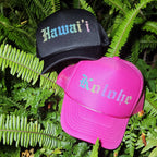 Hawai'i Reflective Youth Trucker Hat