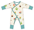 Island Mixed Plate Bamboo Newborn Coverall