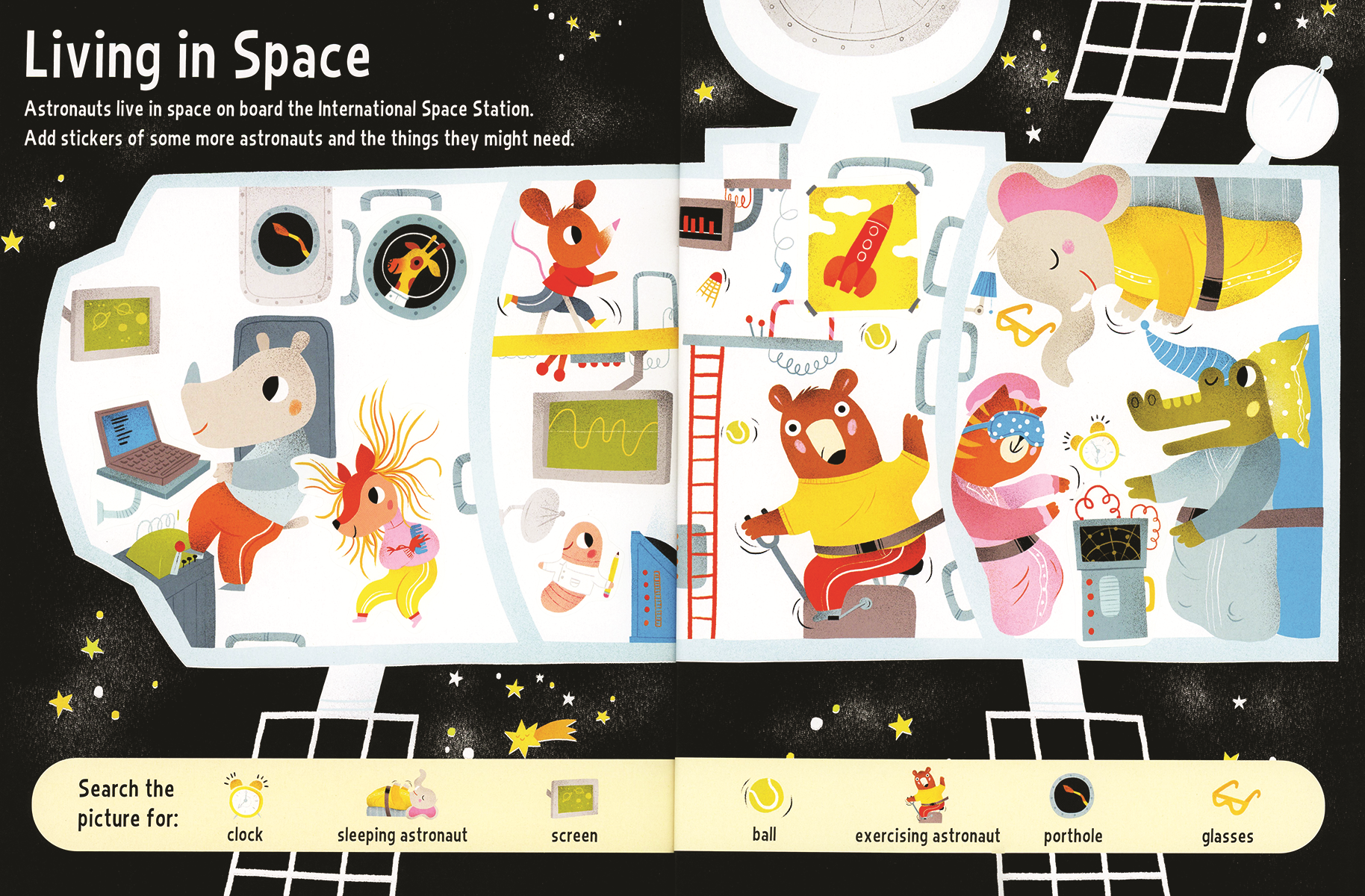 Big Stickers, Space