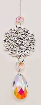 Crystal Suncatcher Silver